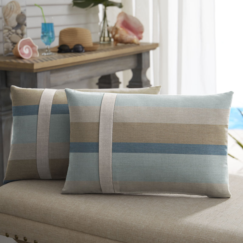 Beachcrest Home Connors Indoor/Outdoor Lumbar Pillow & Reviews Wayfair